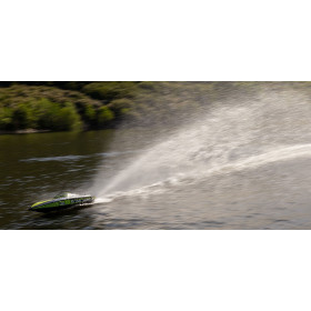 Łódź wyścigowa PROBOAT Sonicwake 36" BL RTR (Zielony)