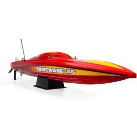 Łódź wyścigowa PROBOAT Sonicwake 36" BL RTR (Czerwony)