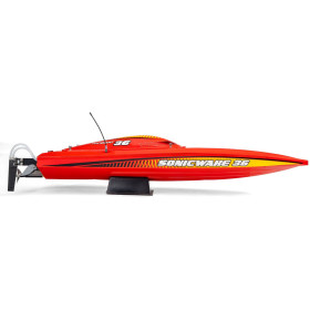 Łódź wyścigowa PROBOAT Sonicwake 36" BL RTR (Czerwony)