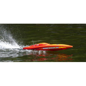 Łódź wyścigowa PROBOAT Sonicwake 36" BL RTR (Czerwony)