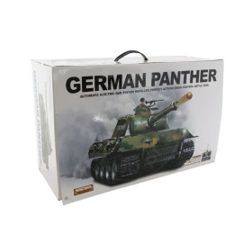 HENG LONG Czołg German Panther (działko ASG/dźwięk/dym/metal) 1:16