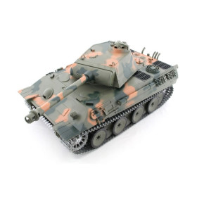 HENG LONG Czołg German Panther (działko ASG/dźwięk/dym/metal) 1:16