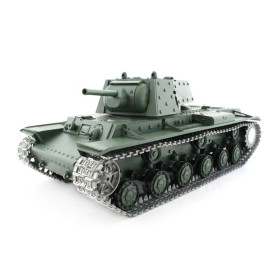 HENG LONG Czołg ciężki KW-1 / Russian KV-1 (działko ASG/dźwięk/dym/metal) 1:16