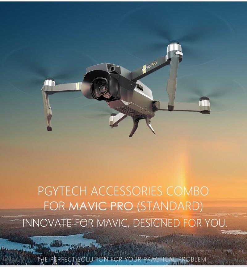 PGY-TECH Zestaw akcesoriów do DJI Mavic Pro