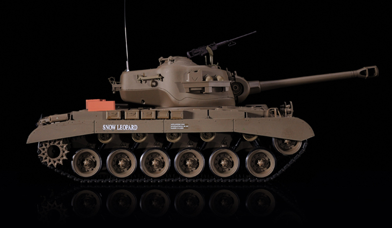 Czołg HENG LONG U.S. M26 Pershing Snow Leopard 2.4GHz 1:16
