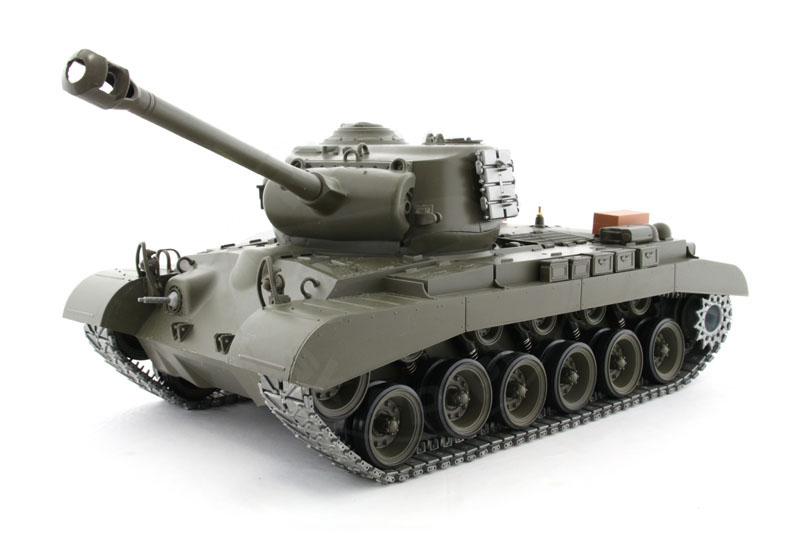 Czołg HENG LONG U.S. M26 Pershing Snow Leopard Metal 1:16