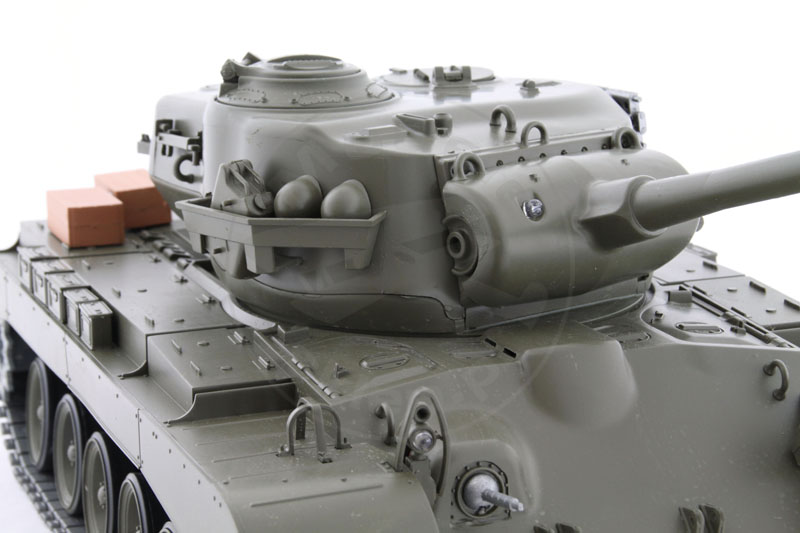 Czołg HENG LONG U.S. M26 Pershing Snow Leopard Metal 1:16