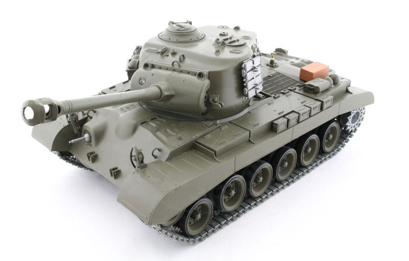 Czołg HENG LONG U.S. M26 Pershing Snow Leopard Metal 1:16