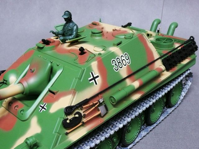 Działo HENG LONG German Jagdpanther Late Version Metal 1:16