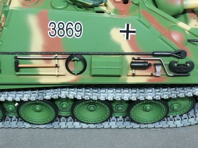 Działo HENG LONG German Jagdpanther Late Version Metal 1:16