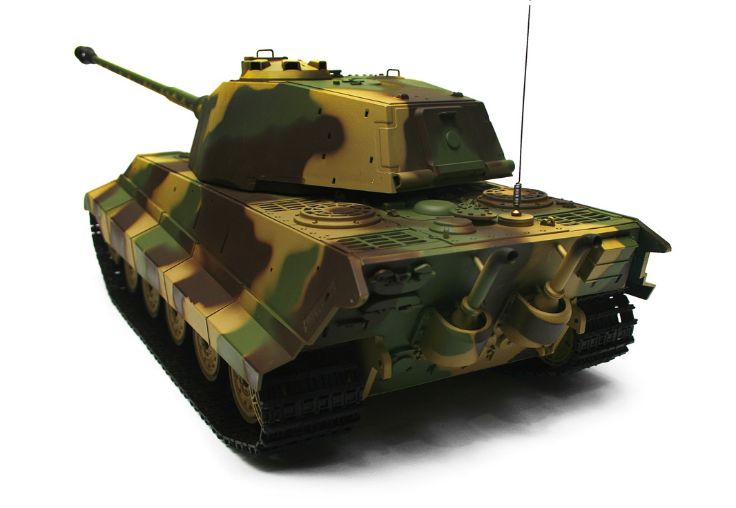 Czołg HENG LONG German King Tiger - Panzerkampfwagen VI Ausf. B Königstiger Henschel 1:16 Czołg HENG LONG German King Tiger - Panzerkampfwagen VI Ausf. B Königstiger Henschel 1:16