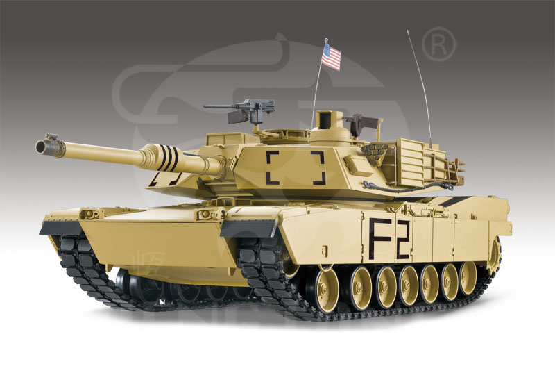 HENG LONG U.S. M1A2 Abrams 2.4GHz 1/16 Desert HENG LONG U.S. M1A2 Abrams 2.4GHz 1/16 Desert
