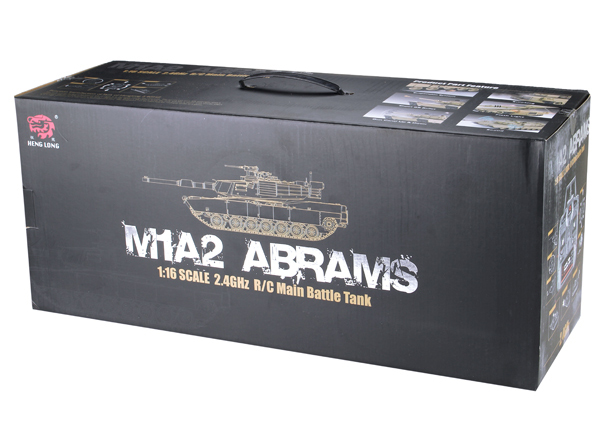 HENG LONG U.S. M1A2 Abrams 2.4GHz 1/16 Desert HENG LONG U.S. M1A2 Abrams 2.4GHz 1/16 Desert