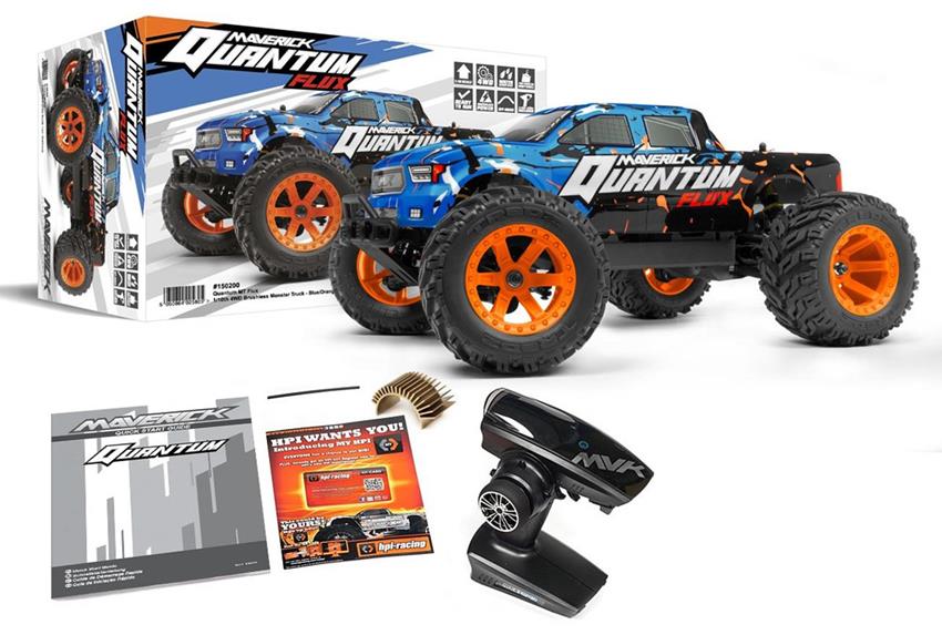 MAVERICK Quantum MT Flux 1/10 4WD Monster Truck RTR