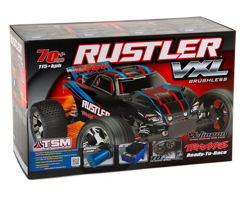 TRAXXAS Rustler VXL 2WD 1/10 Stadium Truck Rock n' Roll