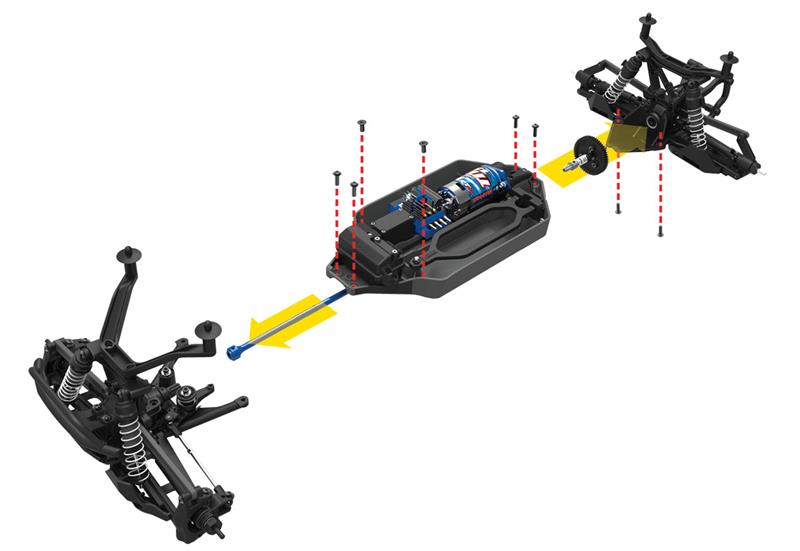 TRAXXAS Stampede 4WD 1/10 Monster Truck