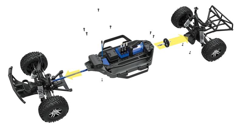 TRAXXAS Slash 4x4 Audio OBA TSM 1/10 Short Course Truck
