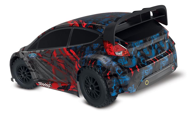 TRAXXAS FORD Fiesta ST Rally 4WD 1/10