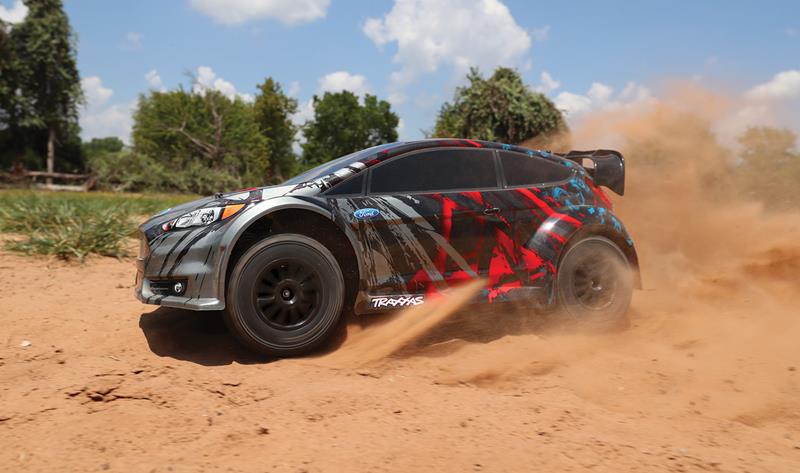 TRAXXAS FORD Fiesta ST Rally 4WD 1/10