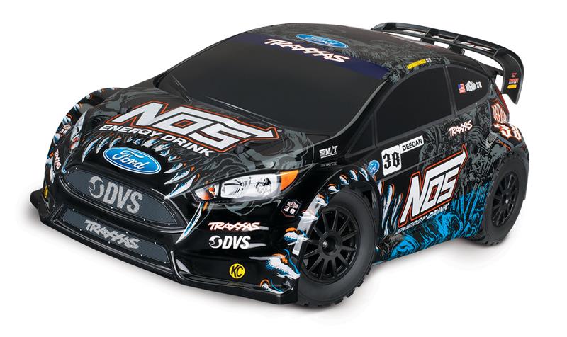 TRAXXAS FORD Fiesta ST Rally NOS 4WD 1/10