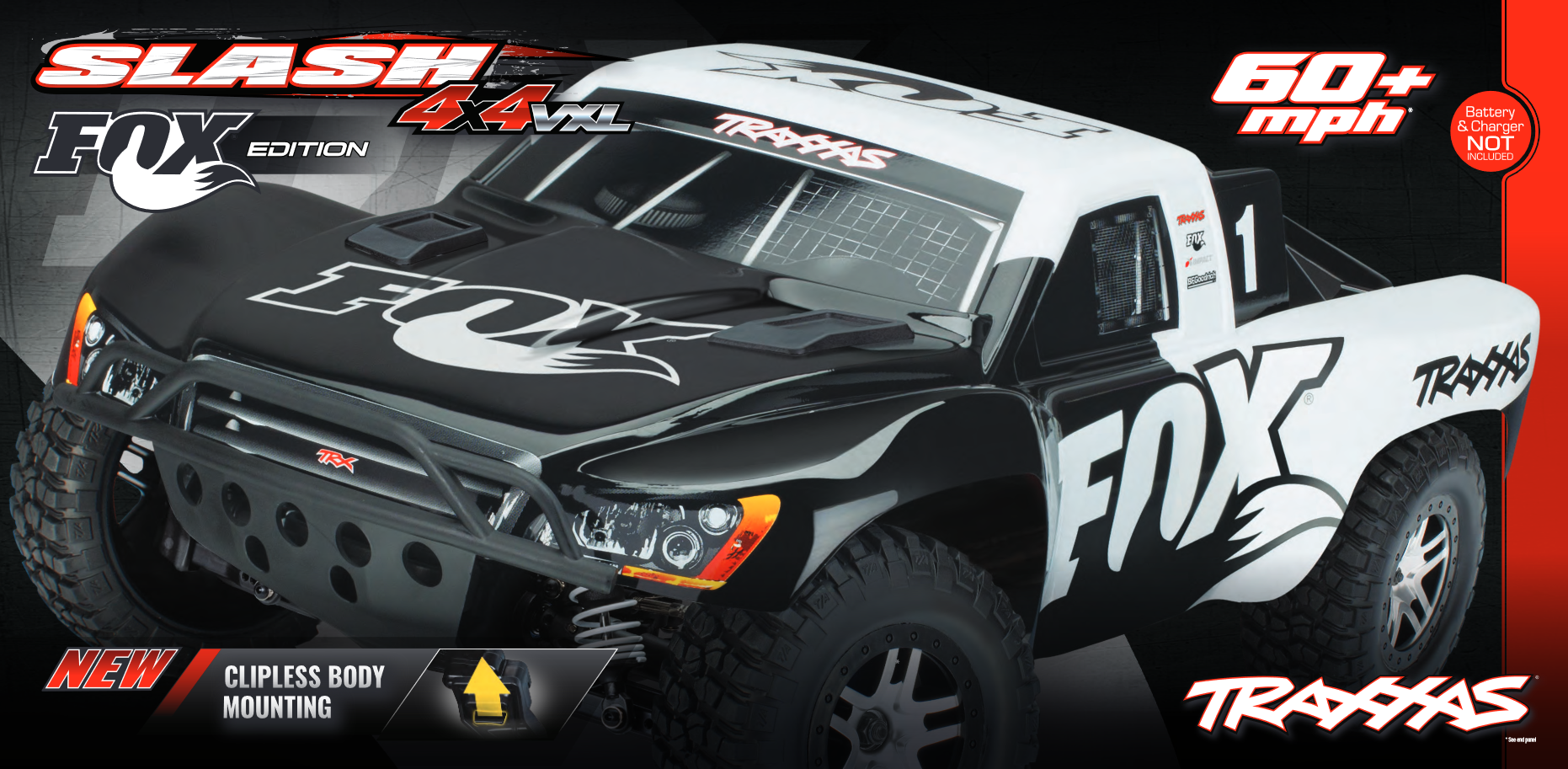 TRAXXAS Slash 4x4 TSM 1/10 Short Course Truck